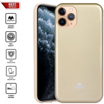 Goospery silikoninis dėklas - auksinės spalvos (Iphone 11 Pro Max)